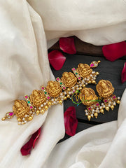 Lakshmi Precious Jadau Kundan Choker-White-J436