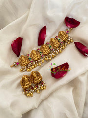 Lakshmi Precious Jadau Kundan Choker-White-J436