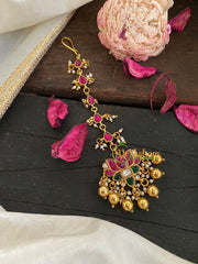 Precious Jadau Kundan Maang Tikka 1-J236