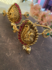 Premium Peacock Kemp Vangi/ Temple Armlet -G2571