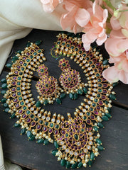 Premium AD Stone Short Neckpiece -G2425