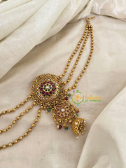 Premium Jada Bun Billai with Maatil -Bridal Bun Jhumka Jada Billai -G9483