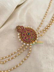 Premium Jada Bun Billai with Maatil -Bridal Bun Jada Billai -Red Green-G9488