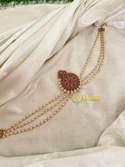 Premium Jada Bun Billai with Maatil -Bridal Bun Jada Billai -Red-G9489