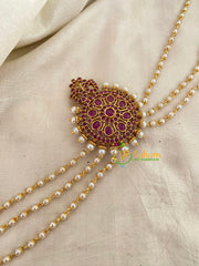 Premium Jada Bun Billai with Maatil -Bridal Bun Jada Billai -Red-G9489