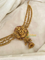 Premium Lakshmi Jada Bun Billai with Maatil -Bridal Bun Jhumka Jada Billai -Red-G9514