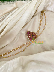 Premium Jada Bun Billai with Maatil -Bridal Bun Jada Billai -Red Green White-G9516