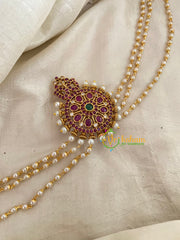 Premium Jada Bun Billai with Maatil -Bridal Bun Jada Billai -Red Green White-G9516