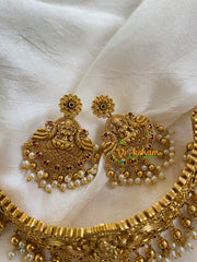 AD Gold Look Alike Temple High Neck Choker-G5994