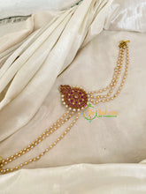 Premium Jada Bun Billai with Maatil -Bridal Bun Jada Billai -Red White-G9517