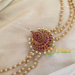 Chandh Jada Bun Billai with Maatil -Bridal Bun Jada Billai -Red -G9499