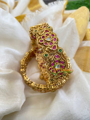 Openable AD Stone Bangle-Red Green-G5982