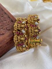Antique Lakshmi Kada Bangle-Openable Bangles -G5985