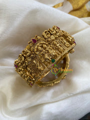 Antique Temple Openable Screw Bangles -Shiv Parivar-G5991