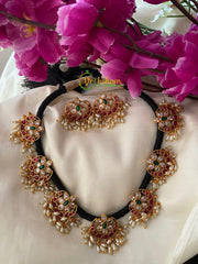 Black Thread Guttapusalu Neckpiece-G2550
