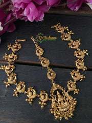 Gold Look Alike Lakshmi Double Sided Maang Tikka -G2594