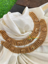 Gold Look Alike Bridal Anklets-Elephant Flower-G3914