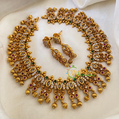 Premium AD Stone Choker Neckpiece-G6354