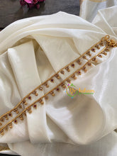 Elegant Gold Look Alike Thin Anklets-Dot Circle-Red White-G3939