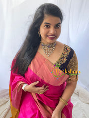 Purple Victorian Diamond High Neck Choker-VV039