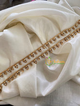 Elegant Gold Look Alike Thin Anklets-Sap-G3901