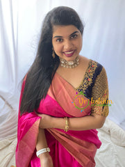 White Stone Victorian Diamond High Neck Choker-VV045