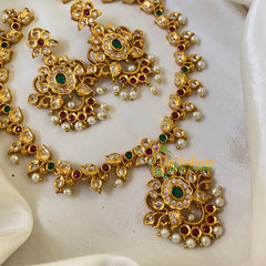 Premium AD Stone Short Neckpiece-G6442