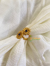 Premium AD Stone Toe Rings -Blue-G10085