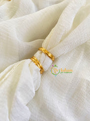 Premium AD Stone Toe Rings -Blue-G10084