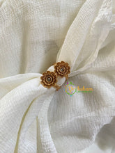 Premium AD Stone Toe Rings -White-G10016