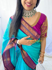 American Diamond High Neck Choker -Emerald -G6361