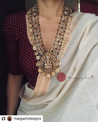 3 Layer Gold Look Alike Coin Haaram Blue-G635