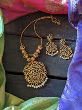 Precious Kemp Gold look alike Adigai - Green-G526