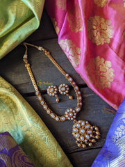 Simple Kemp Gold look alike Adigai - Pearl-G522