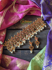 Precious Kemp Guttapusalu Choker-G508