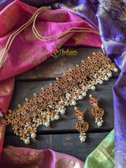 Precious Kemp Guttapusalu Choker-G508