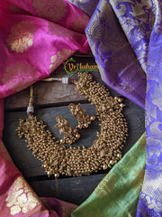 Radha Krishna Choker - Golden-G506