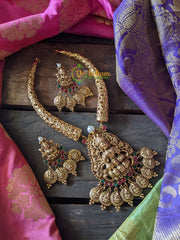 Lakshmi Coin Choker - Gold look alike-G502