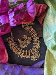 Simple Short Guttapusalu Neckpiece-G389