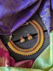 Simple Matt Coin Choker -G2078