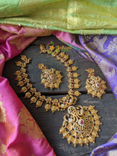 Lakshmi Coin Pendant Neckpiece -G881