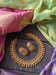 Gold Look Alike Maanga Neckpiece -G845