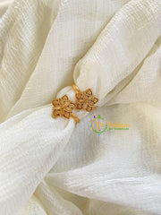 Premium AD Stone Toe Rings-Stripes-No Stone -G10101