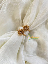 Premium AD Stone Toe Rings -White-G10015