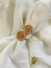 Premium AD Stone Toe Rings -White-G10014