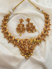 Premium Lord Balaji Short Neckpiece-G4005