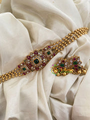 Premium AD Stone Gold layered High Neck Choker -G4023