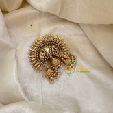 Gold Look Alike Single Jada Billai -White-G10624