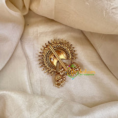 Gold Look Alike Single Jada Billai -Red Green-G10629