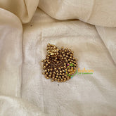 Cluster Ghungroo Gold Look Alike Single Jada Billai -G10631